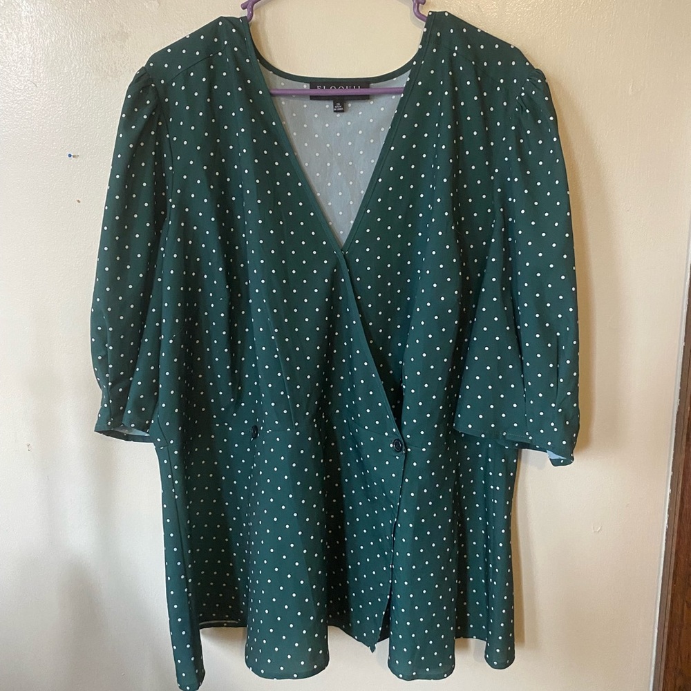 Eloquii Peplum Top